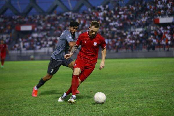 جانب من المباراة