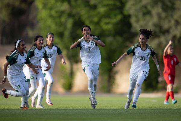 المنتخب السعودي للناشئات في الأردن