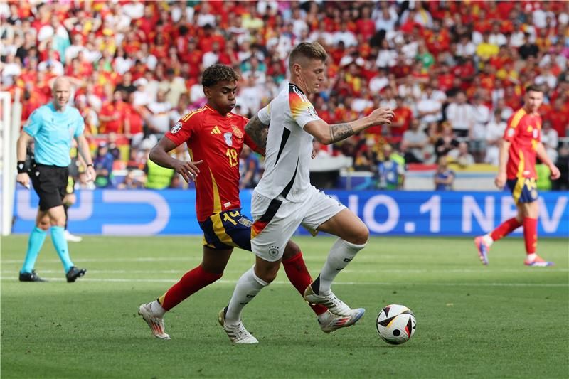 جانب من المباراة