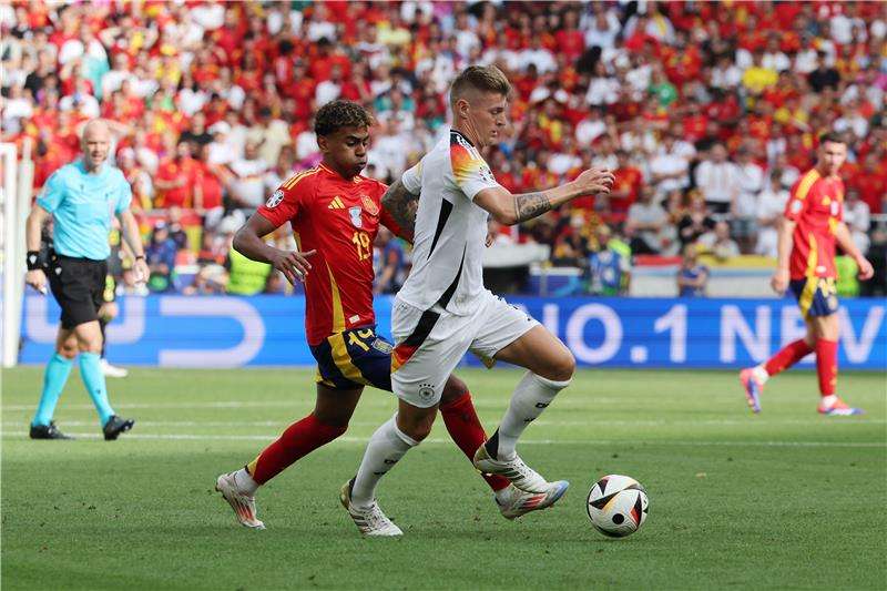 جانب من المباراة