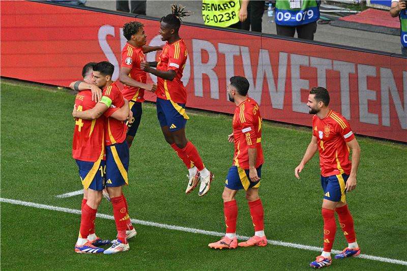 لاعبو منتخب إسبانيا