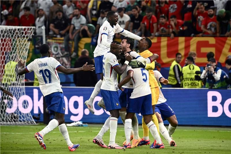 لاعبو منتخب فرنسا