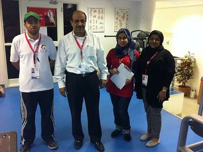 الحددا يتوسط عدد من العاملين في فرق الكشف عن المنشطات