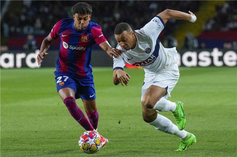 يامال ومبابي