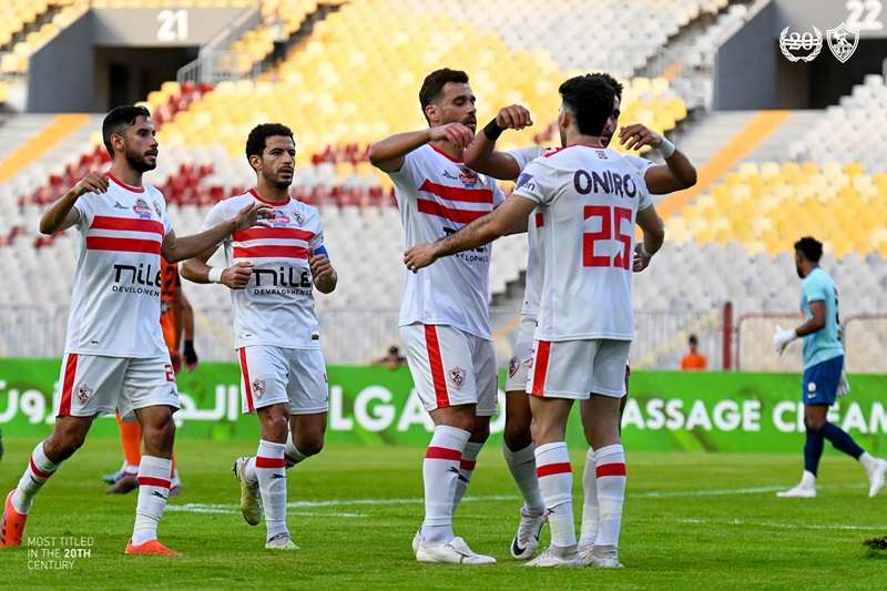 لاعبو الزمالك - أرشيفية