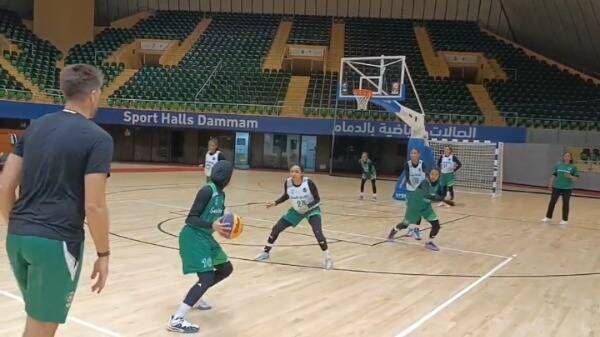 تدريبات المنتخب السعودي للسيدات