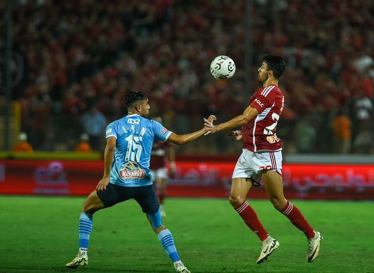 من المباراة