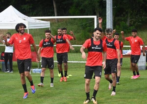 من تدريبات اليوم