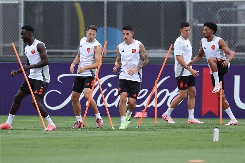 من تدريبات المنتخب