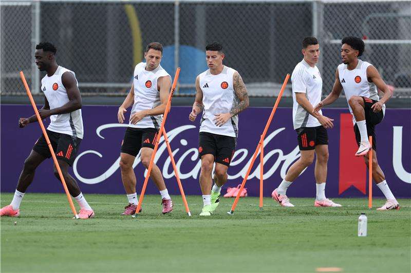 من تدريبات المنتخب