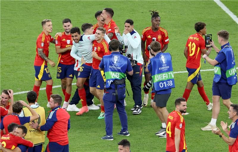 لاعبو منتخب إسبانيا