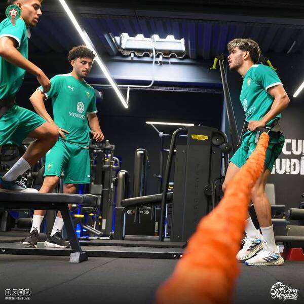 تدريبات الأولمبي المغربي