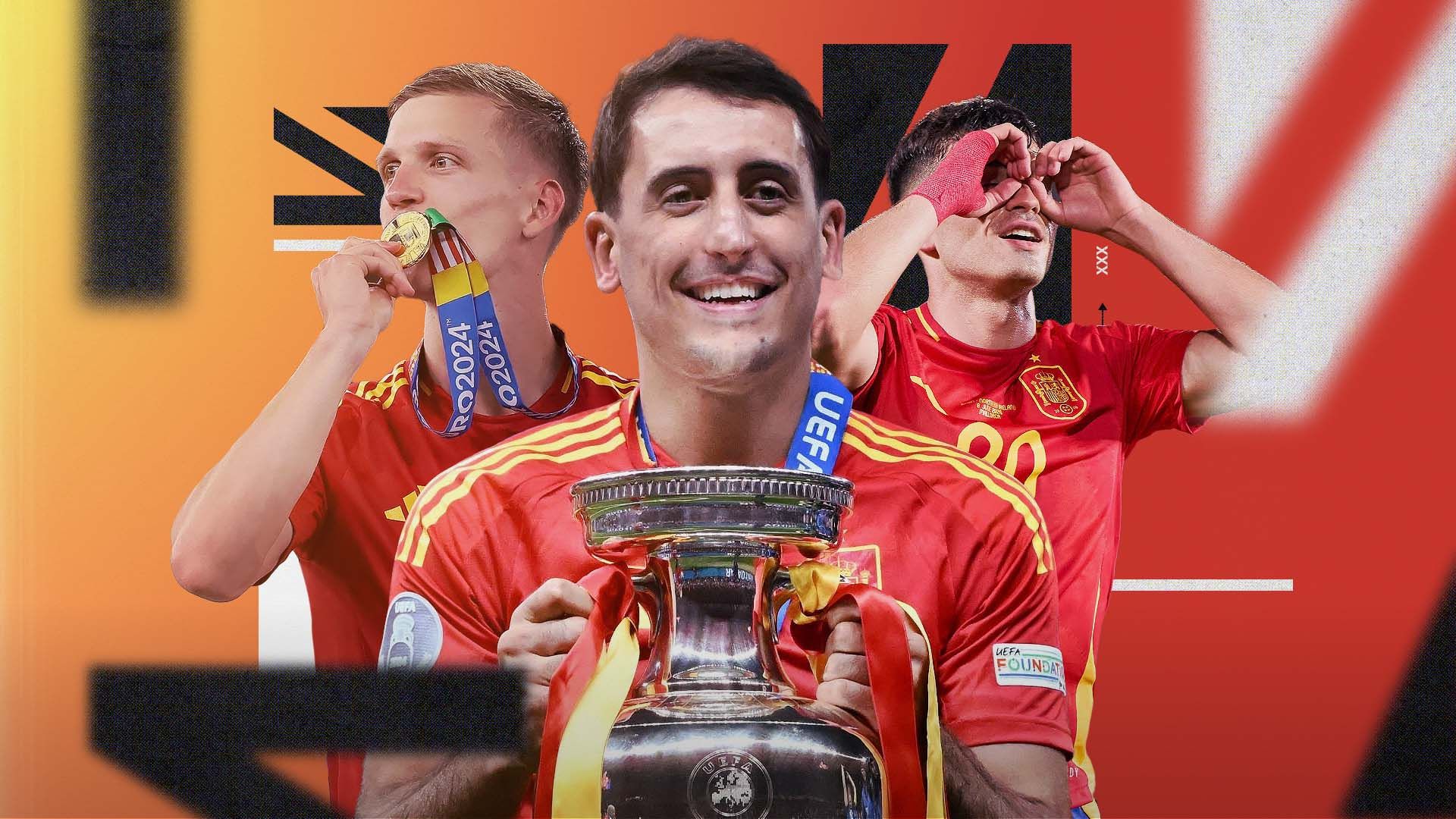 إسبانيا تتوج باليورو