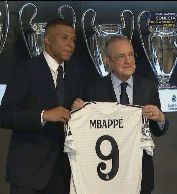 بيريز وكيليان مبابي