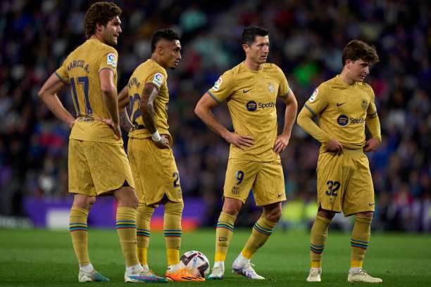 لاعبو برشلونة