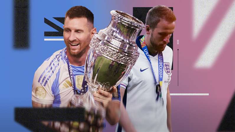 هاري كين وميسي