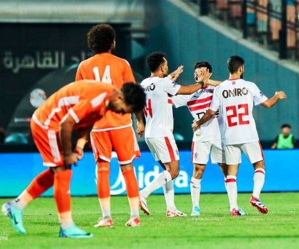 فرحة لاعبي الزمالك