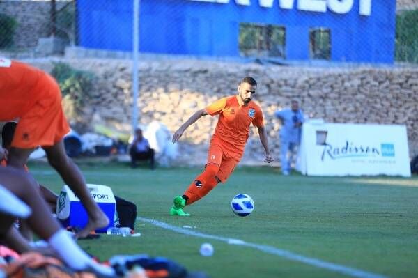 جانب من المباراة