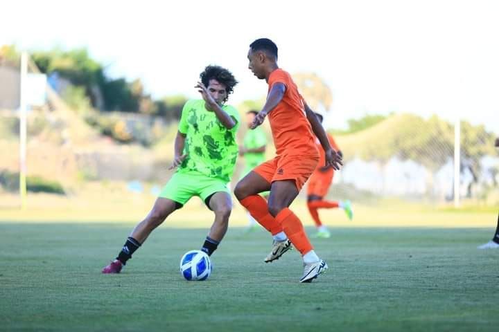 جانب من المباراة