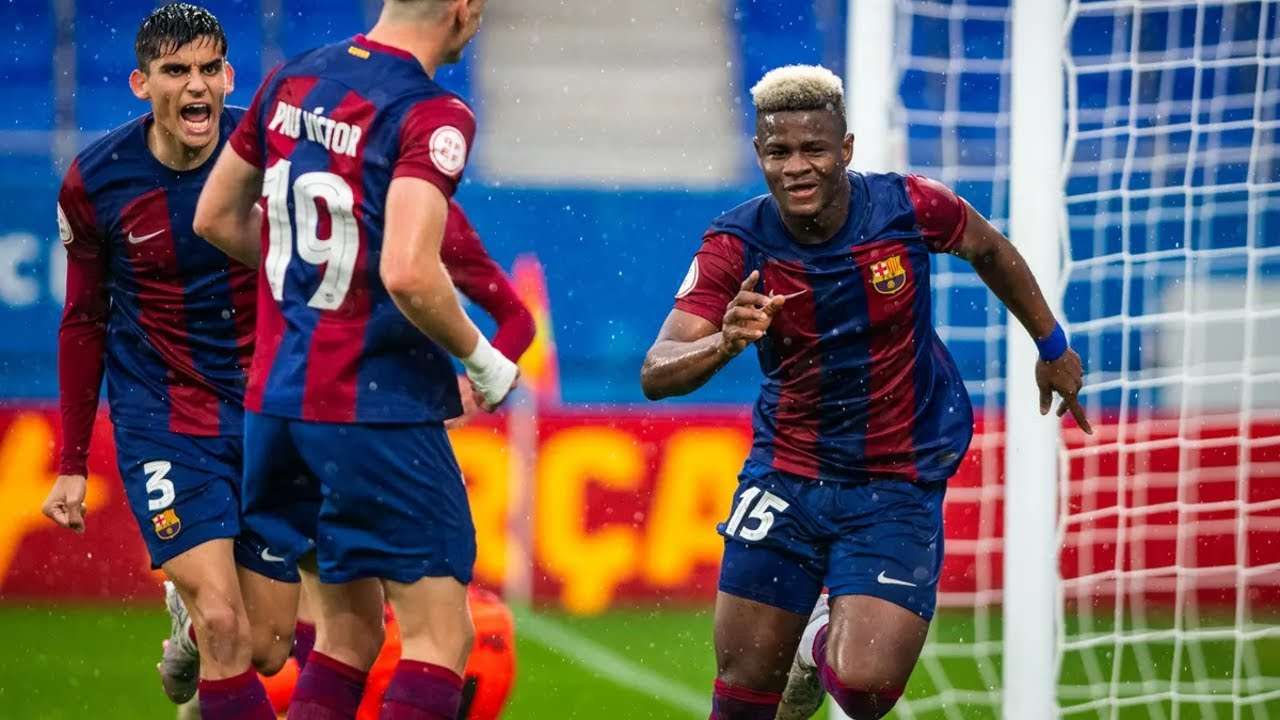 لاعبو برشلونة