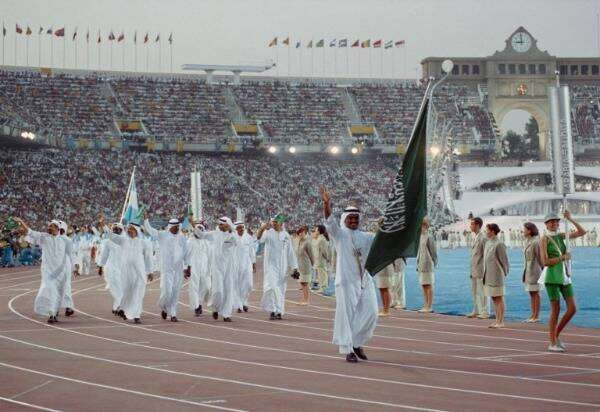 إحدى بعثات السعودية