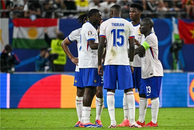 لاعبو منتخب فرنسا