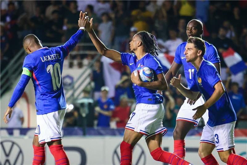 لاعبو منتخب فرنسا الأولمبي