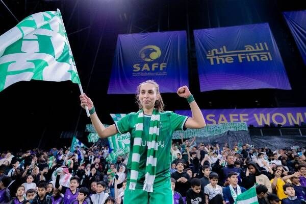 الأردنية آية المجالي في الدوري السعودي