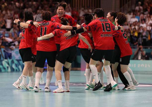 لاعبات كوريا الجنوبية