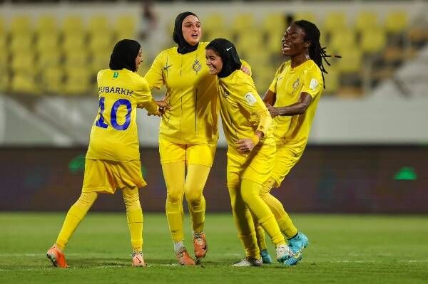 لاعبات النصر السعودي