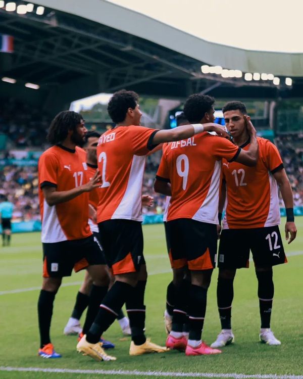 لاعبو منتخب مصر الأولمبي