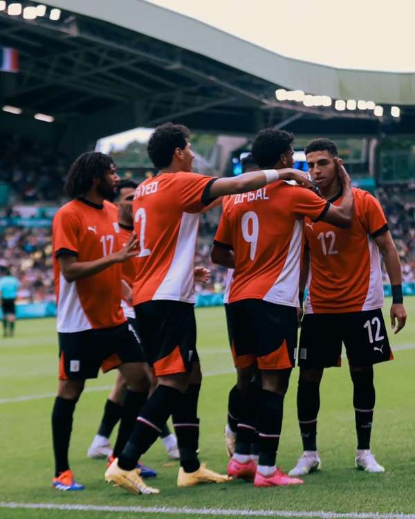 لاعبو منتخب مصر الأولمبي