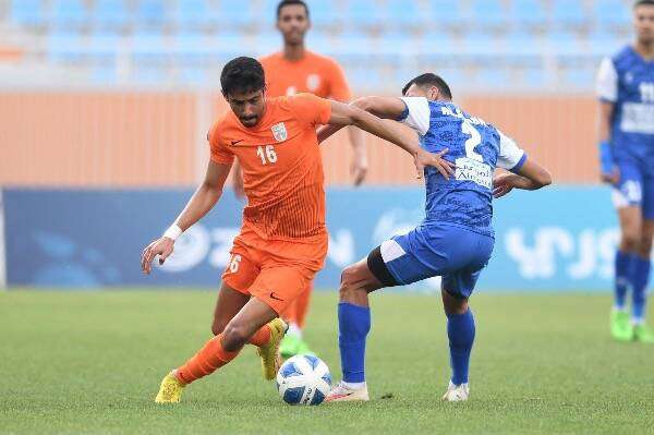 من مباراة سابقة لكاظمة