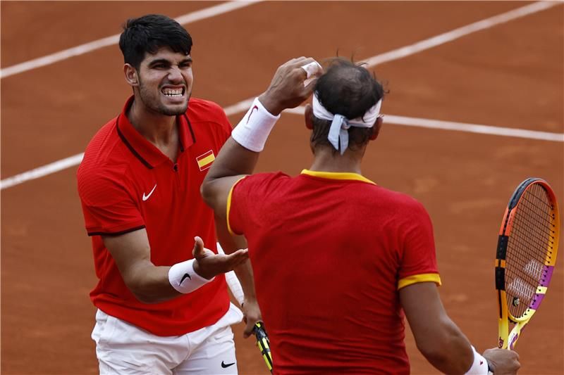 رافائيل نادال وكارلوس ألكاراز