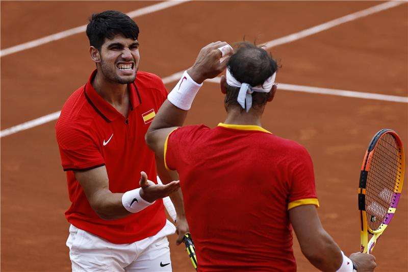 رافائيل نادال وكارلوس ألكاراز