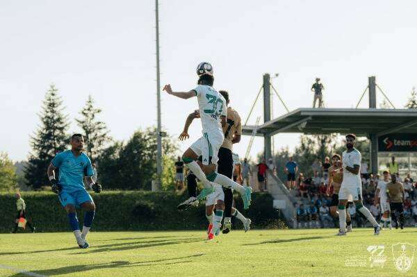 من المباراة