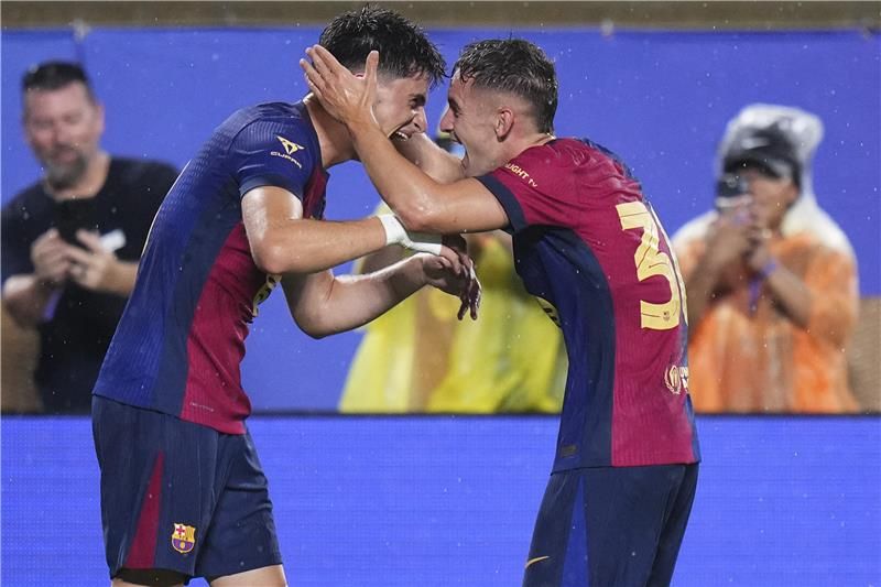 لاعبو برشلونة