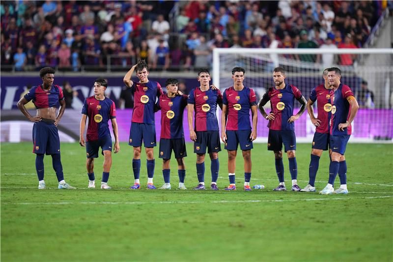 لاعبو برشلونة