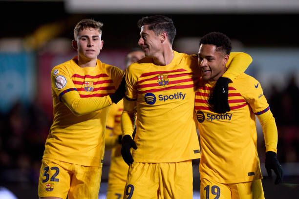 لاعبو برشلونة