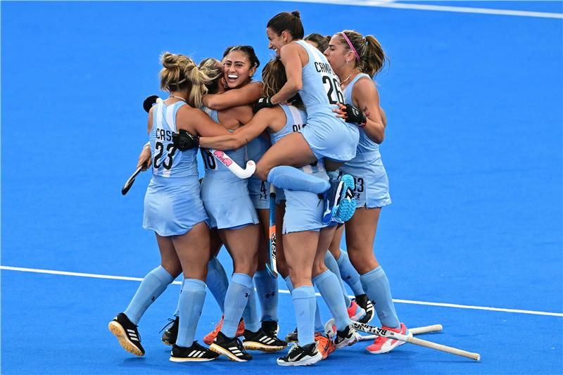 لاعبات المنتخب الأرجنتيني