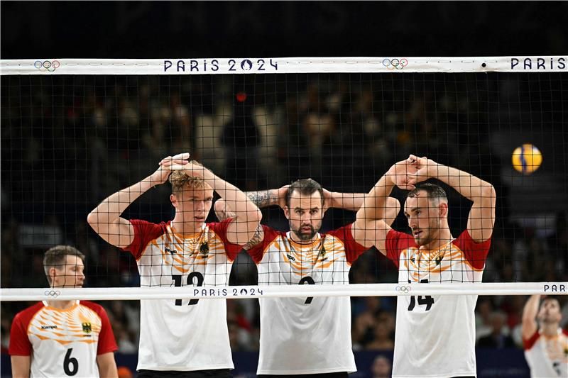 لاعبو منتخب ألمانيا للكرة الطائرة