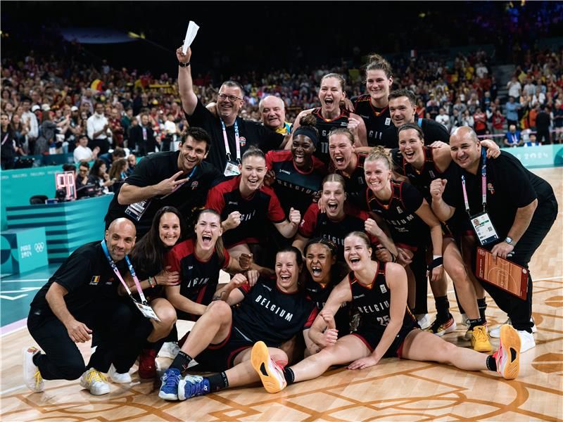 لاعبات منتخب بلجيكا