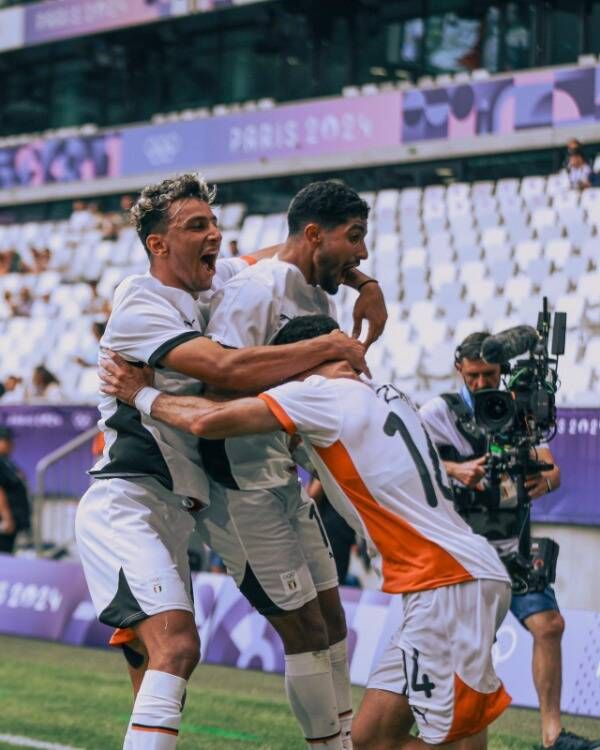 لاعبو منتخب مصر