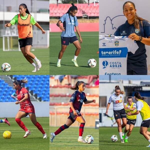 لاعبات المغرب في إسبانيا