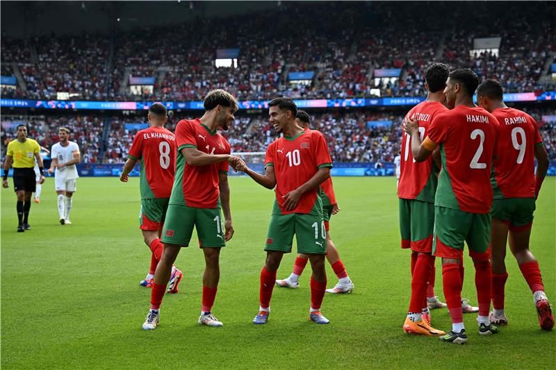لاعبو منتخب المغرب