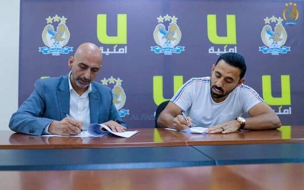 مراسم توقيع أبو عمارة للفيصلي