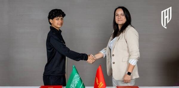 رندا العبدالقادر مع القادسية