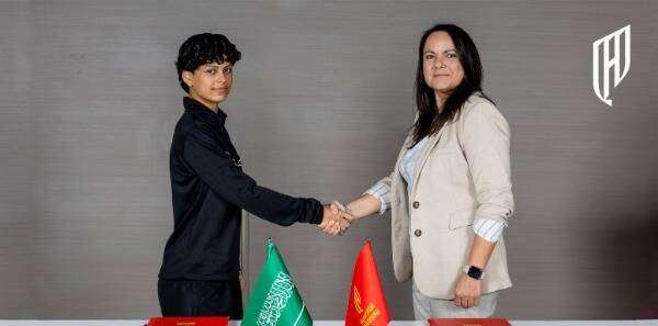 رندا العبدالقادر مع القادسية