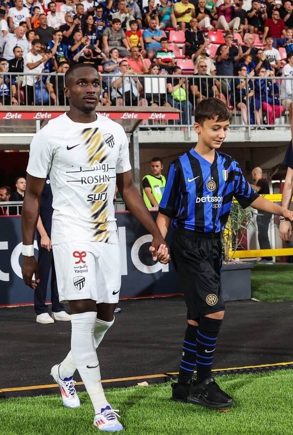 من لقاء الاتحاد مع إنتر ميلان