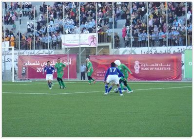 من المباراة الودية بين سيدات اليابان وفلسطين